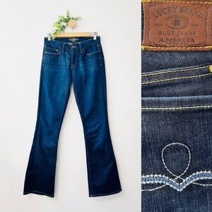 Lucky Brand Blue Wash Y2K Sofia Boot Jeans